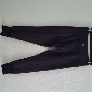 Lululemon Gray/Black Leggings Size 4